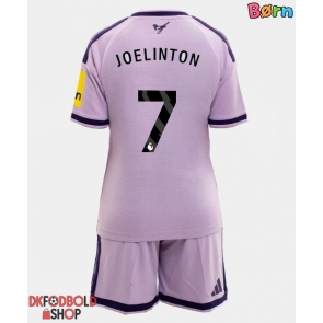 Newcastle United Joelinton #7 Tredje trøje Børn 2026-27 Kort ærmer (+ korte bukser)